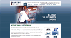 Desktop Screenshot of massmaritimemarine.com